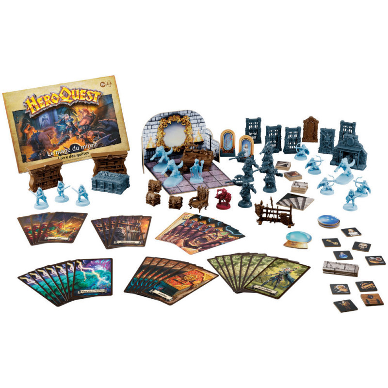 Heroquest Extension Le Mage de Miroir Pack de Quetes